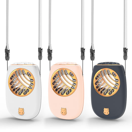 Mini Bladeless Fan Necklass