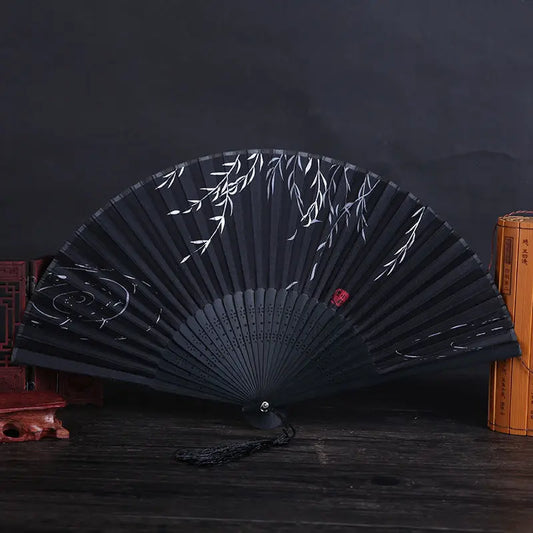 Japanese Silk Folding Fan